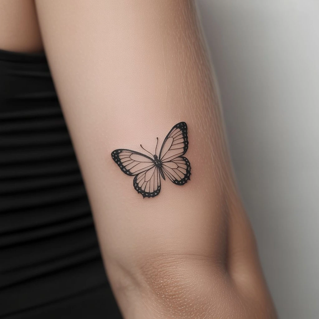 11. Minimalist Butterfly Design