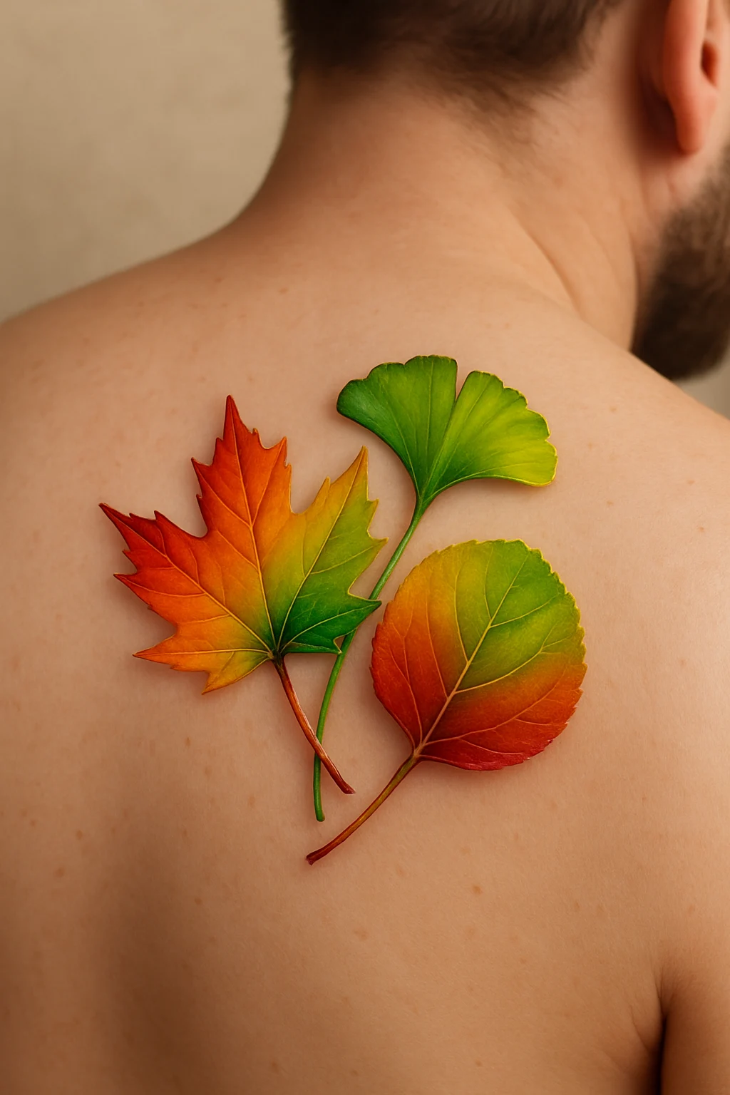12. Vibrant Leaves with Rich Color Gradients