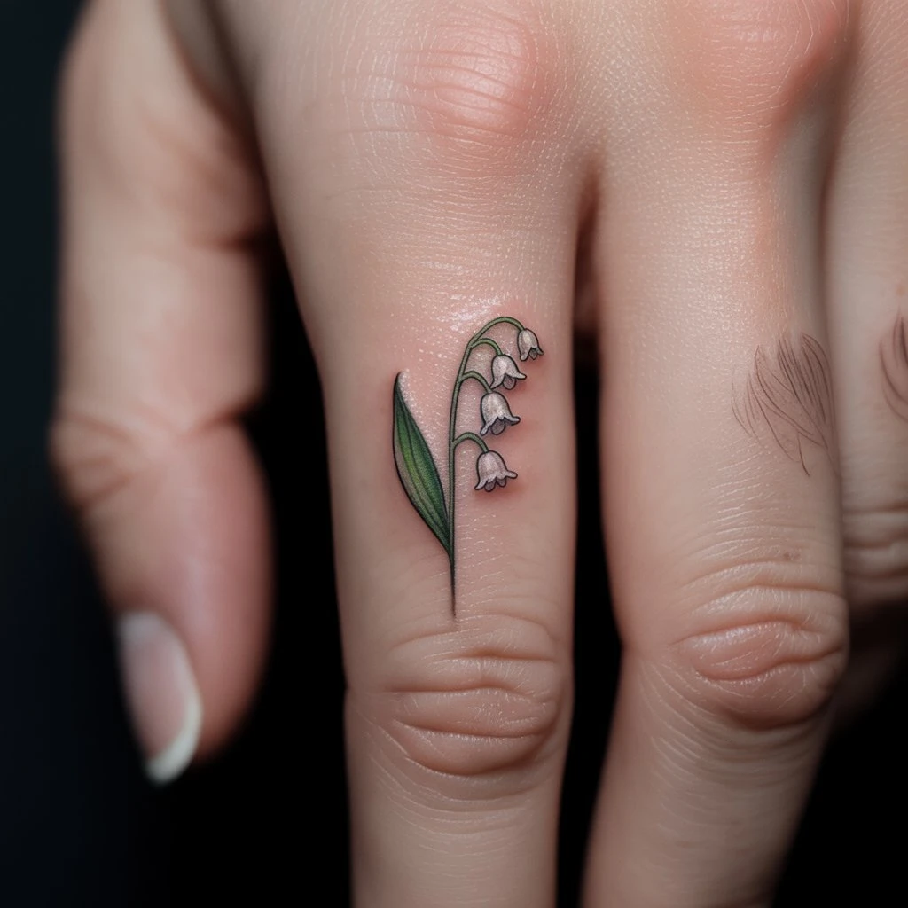 14. Delicate Lily of the Valley Design