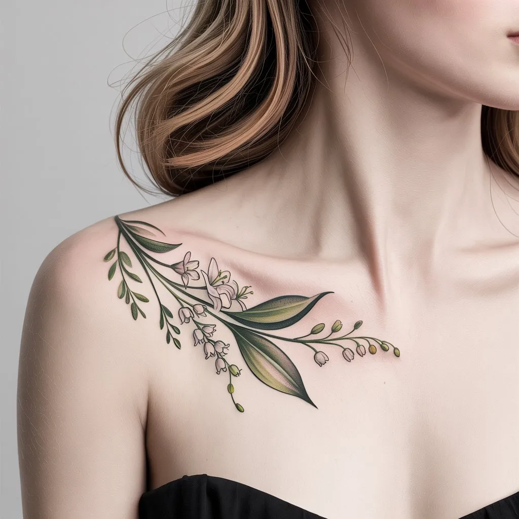 16. Delicate Lily of the Valley Design
