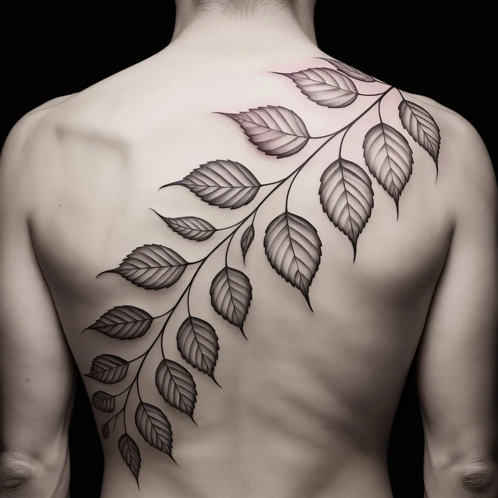 18. Flowing Leaves with Fine Detail