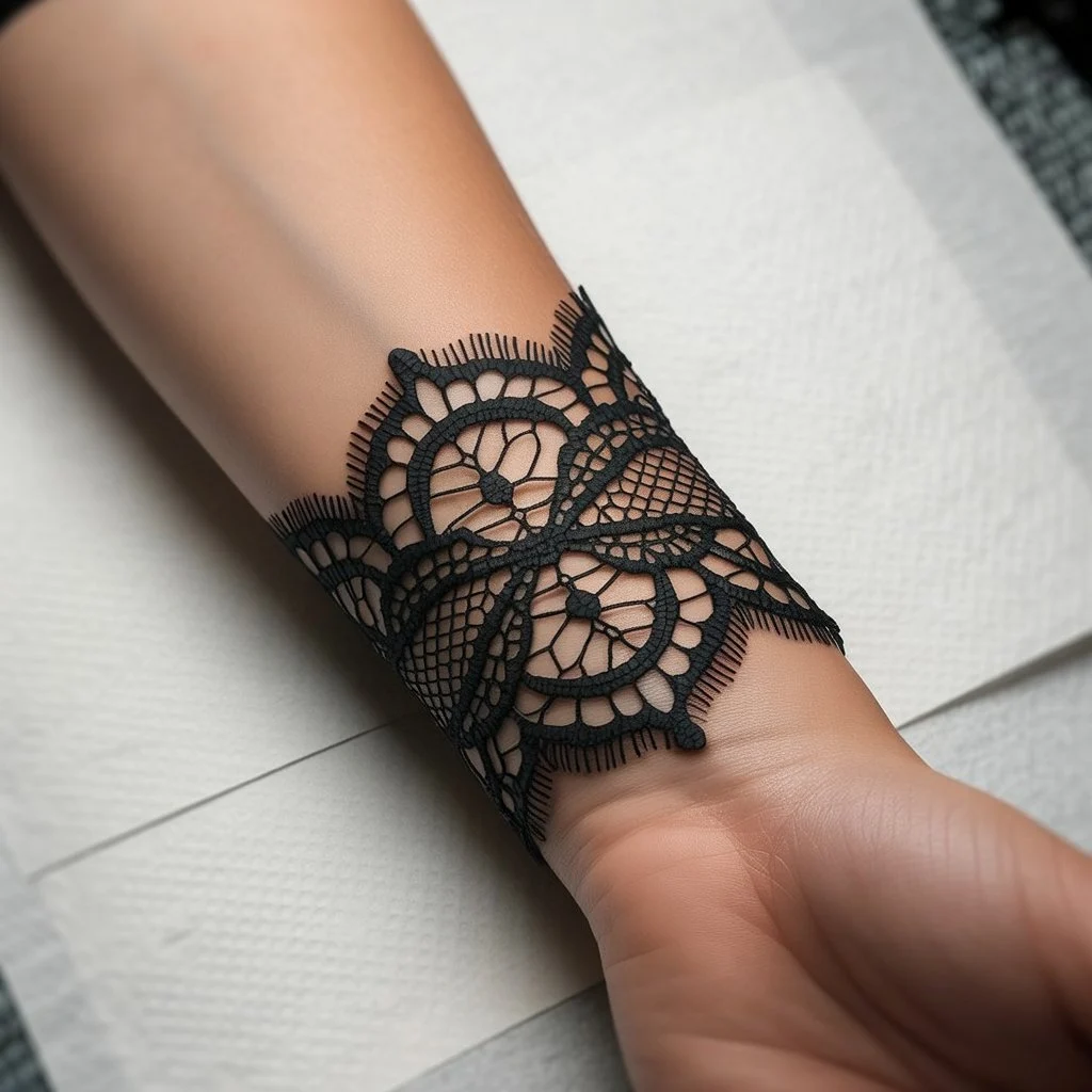 19. Captivating Lace-Like Design