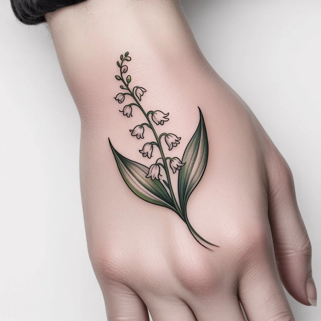 19. Delicate Lily of the Valley Design