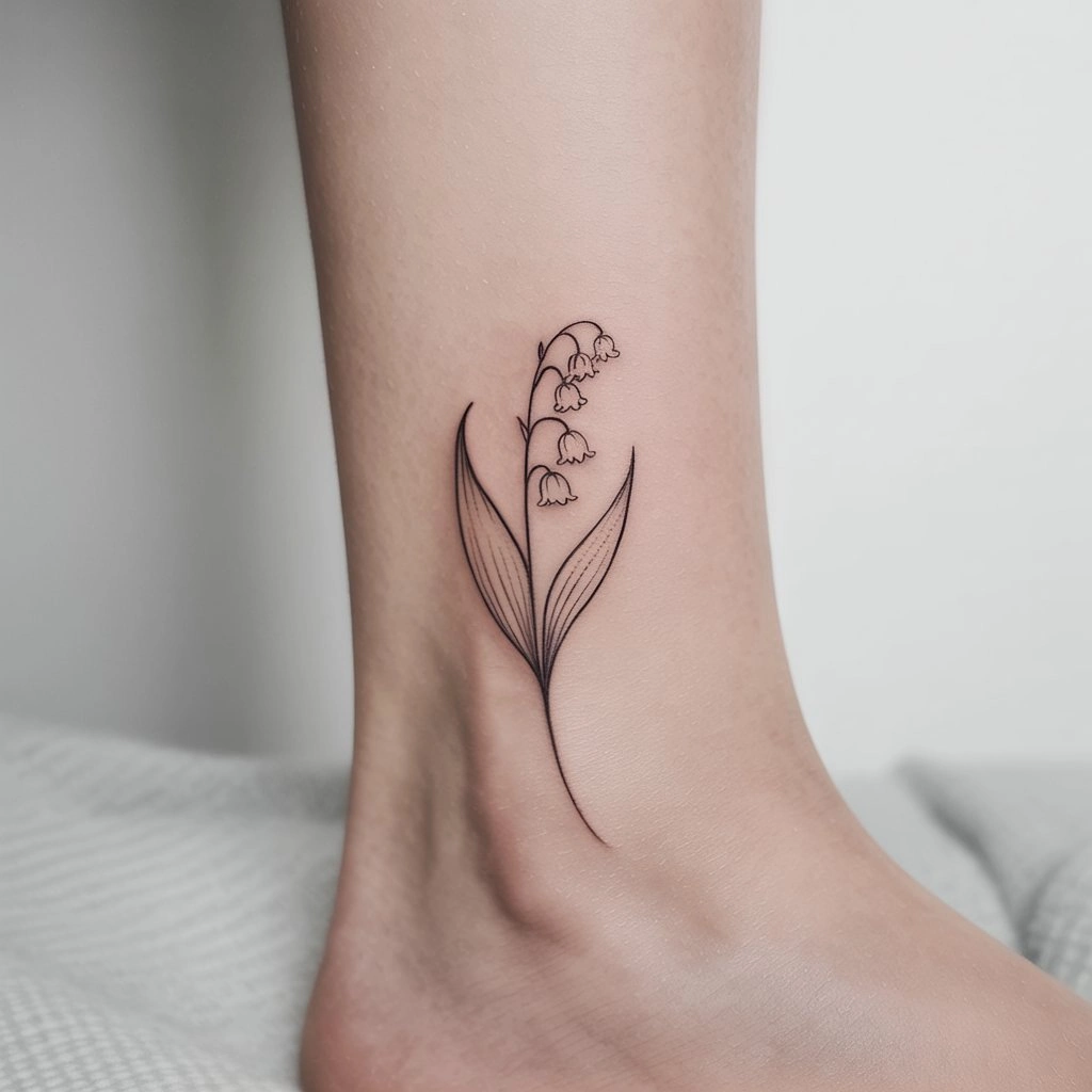 2. Delicate Lily of the Valley Design