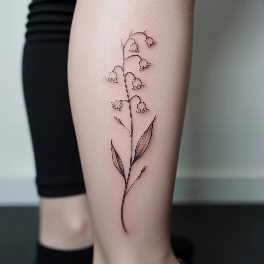 26. Curved Stem with Delicate Blooms