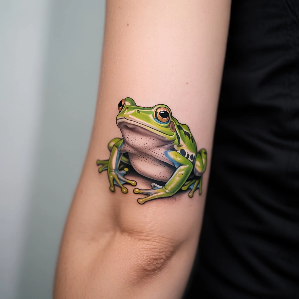27. Frog with Hairy Detail