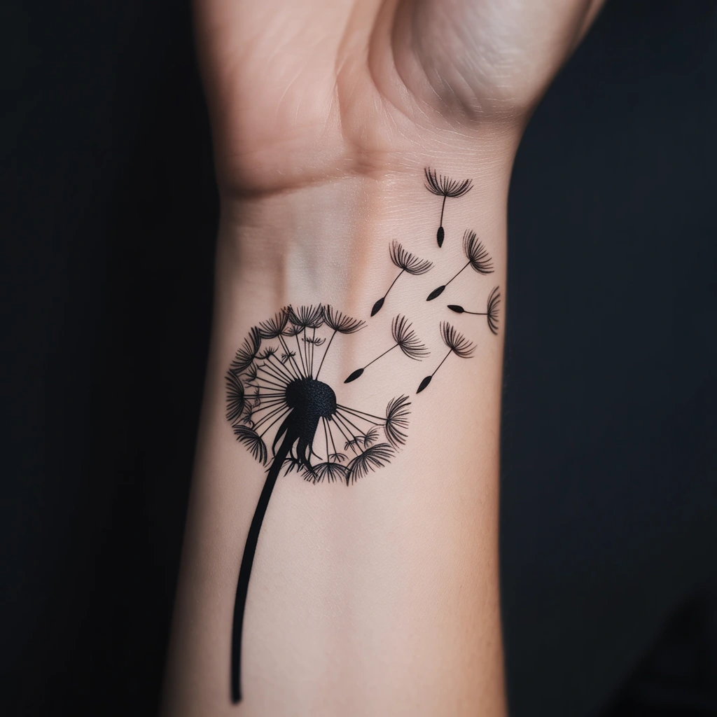 29. Captivating Floral Wrist Design