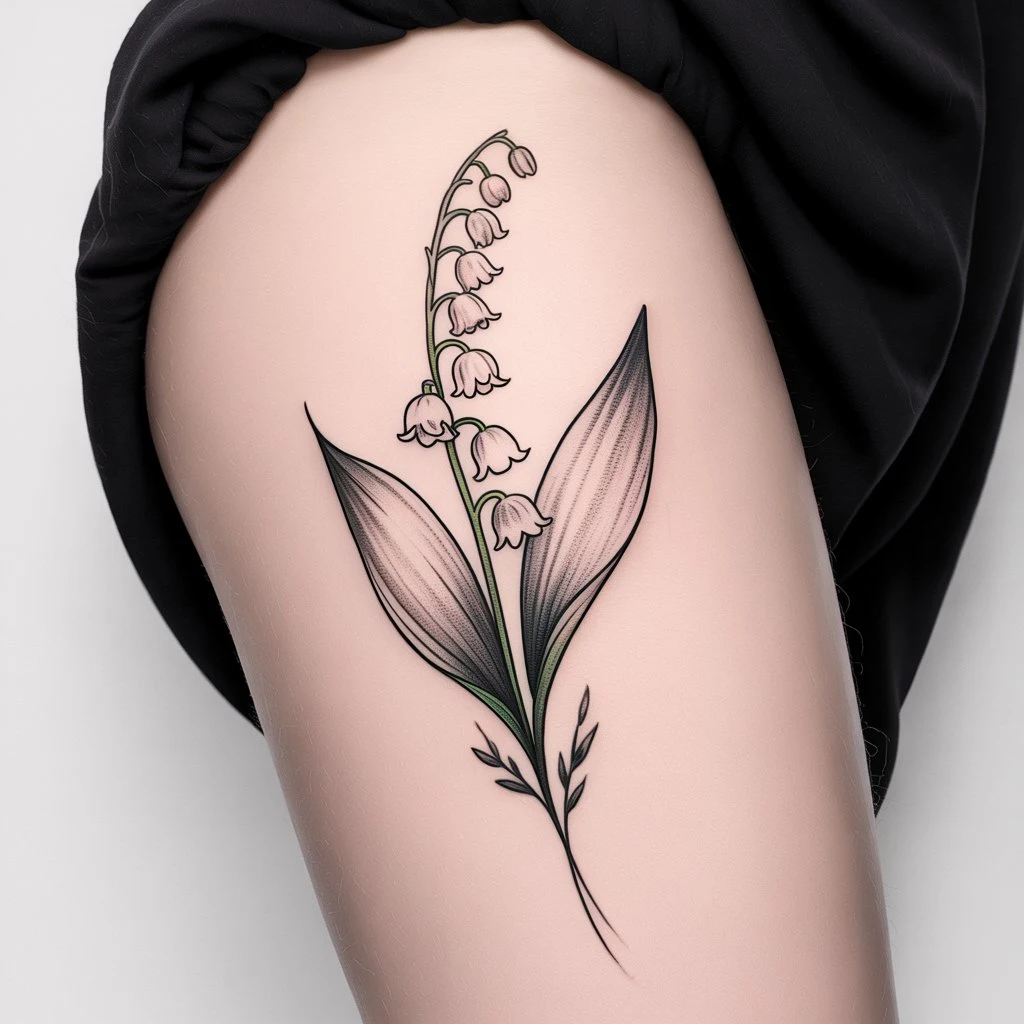 29. Delicate Lily of the Valley Design