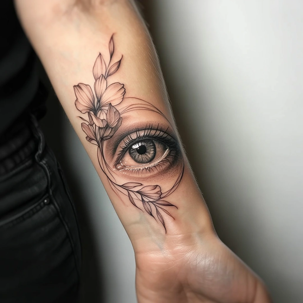 31. Captivating Artistic Wrist Tattoos