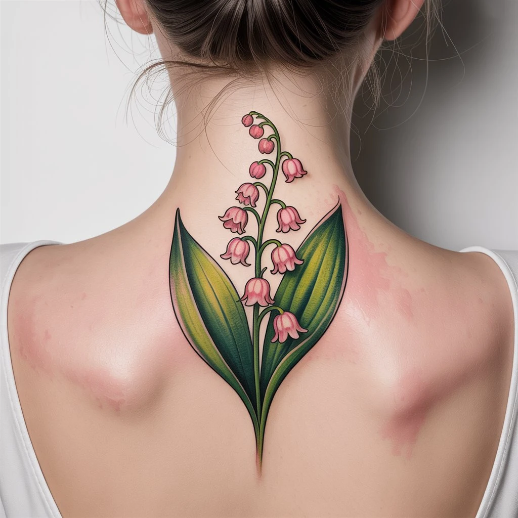 34. Delicate Pink Lily of the Valley