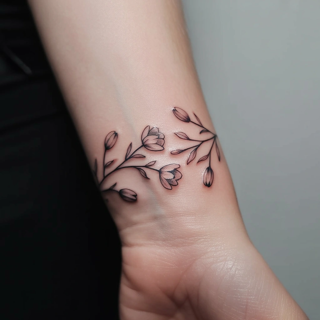 4. Captivating Floral Embrace