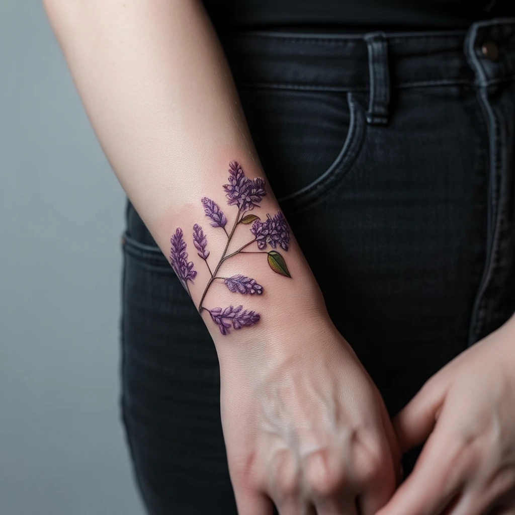 8. Exquisite Floral Wrap Around Design