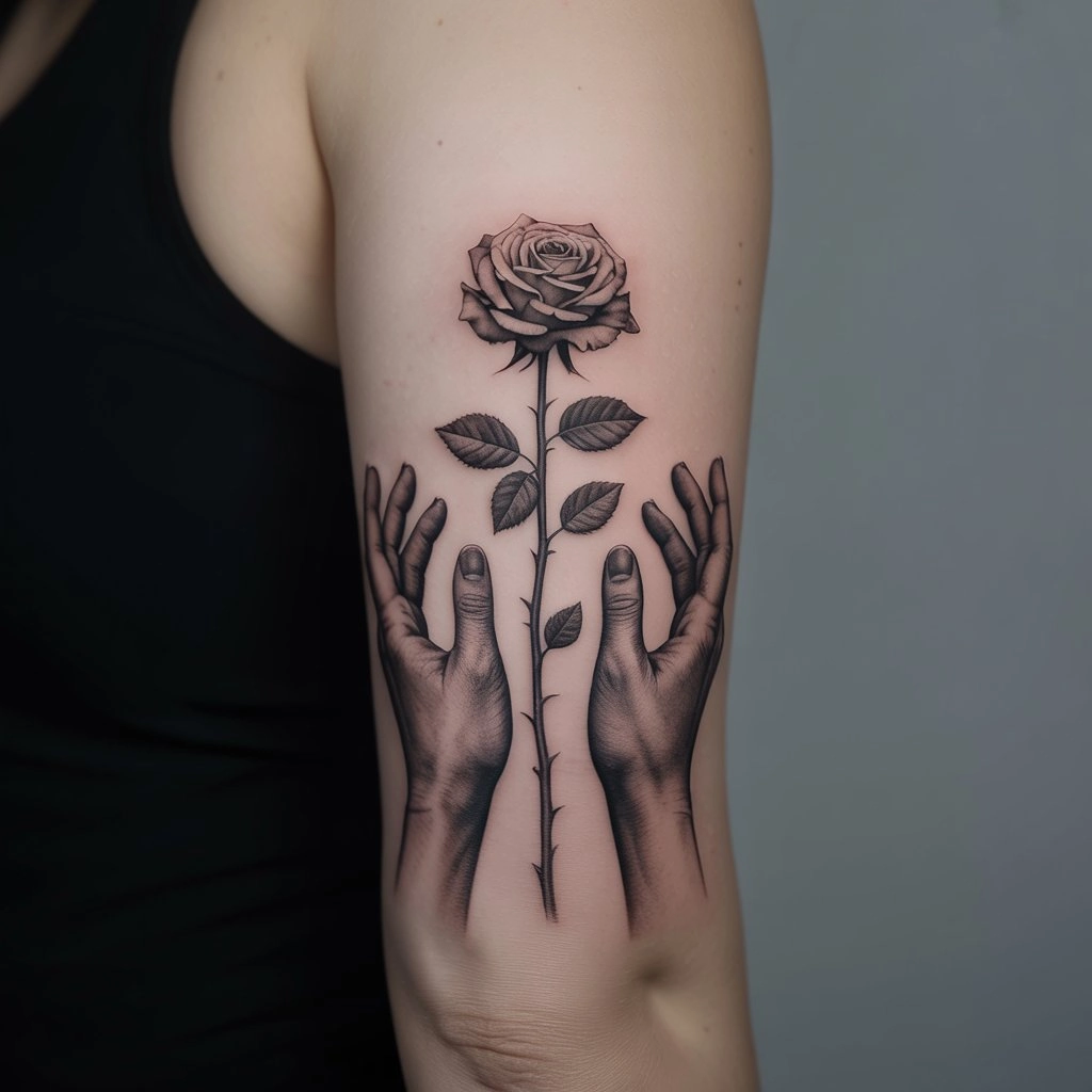 9. Gesture of Remembrance Tattoo