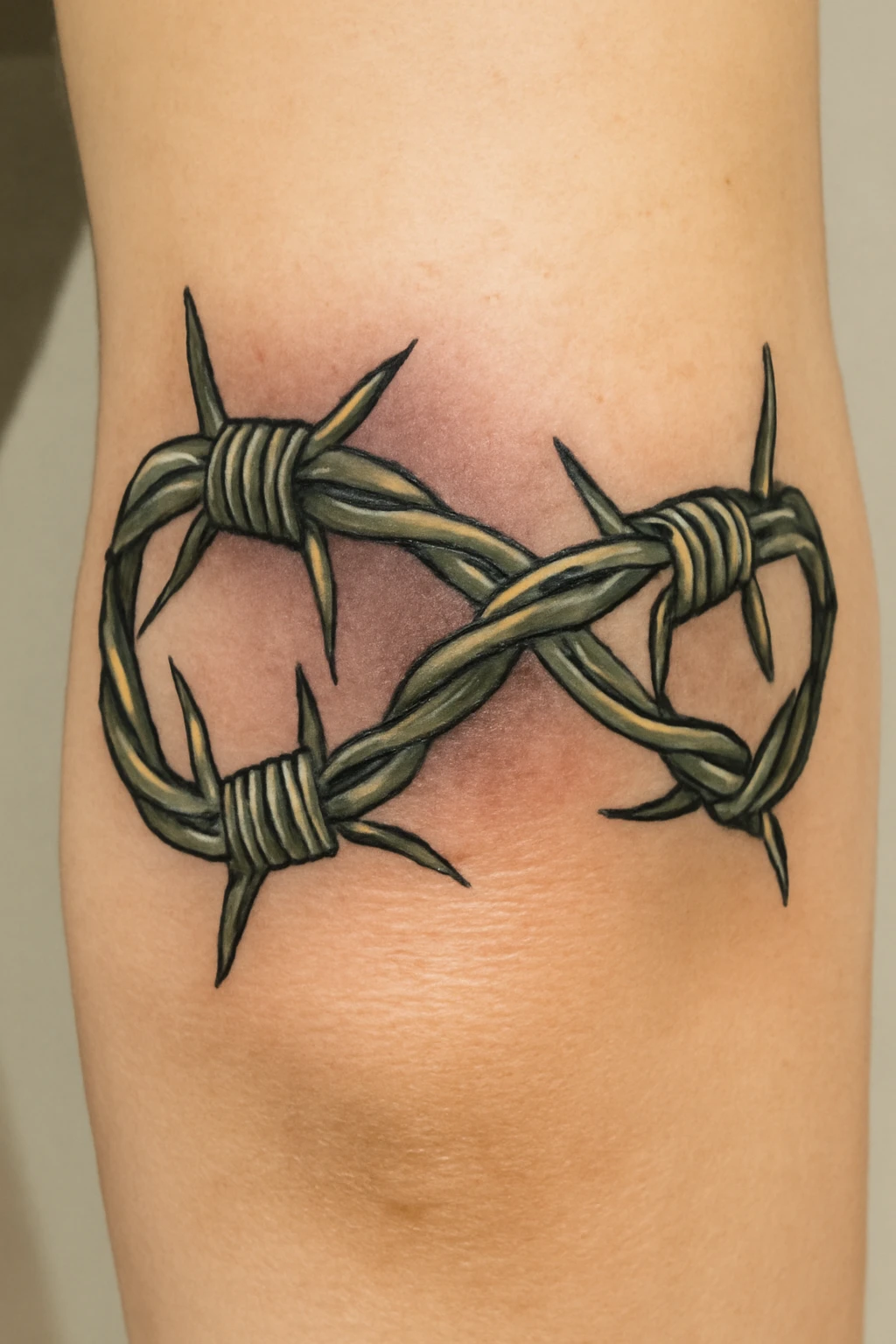 Barbed Wire Design with Twists