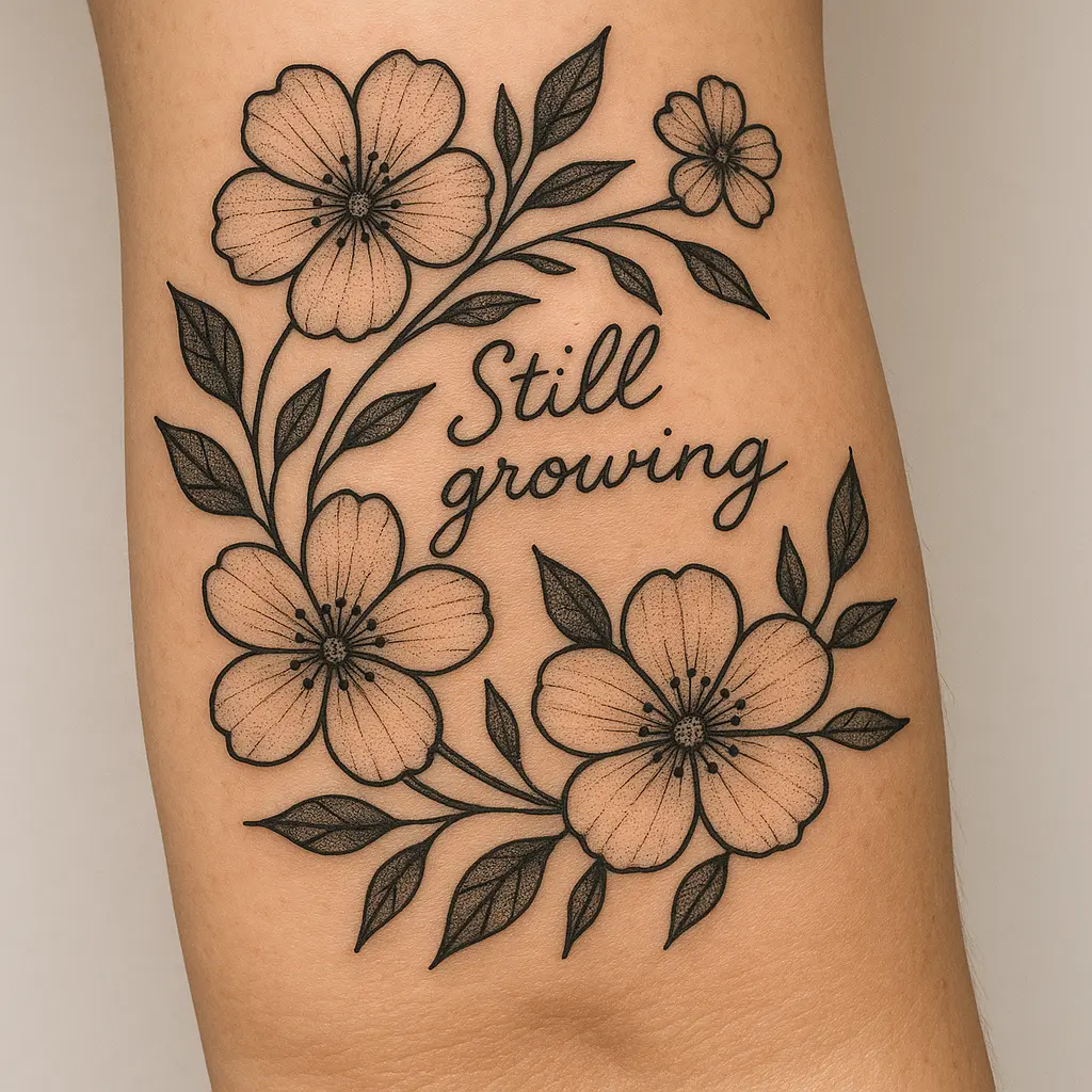Floral Design Embracing the Elbow