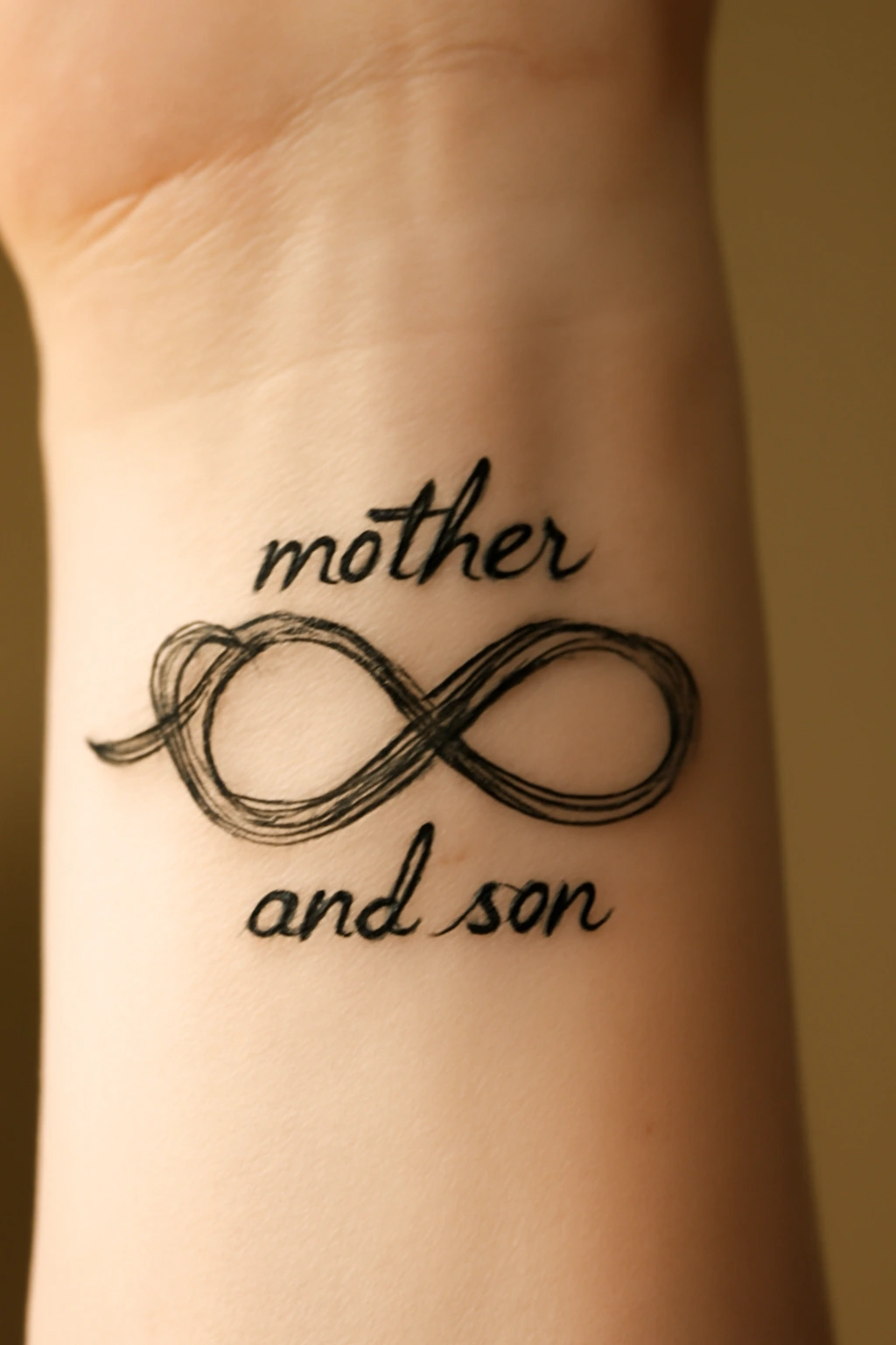 Infinity Bond: Mother and Son Tattoo