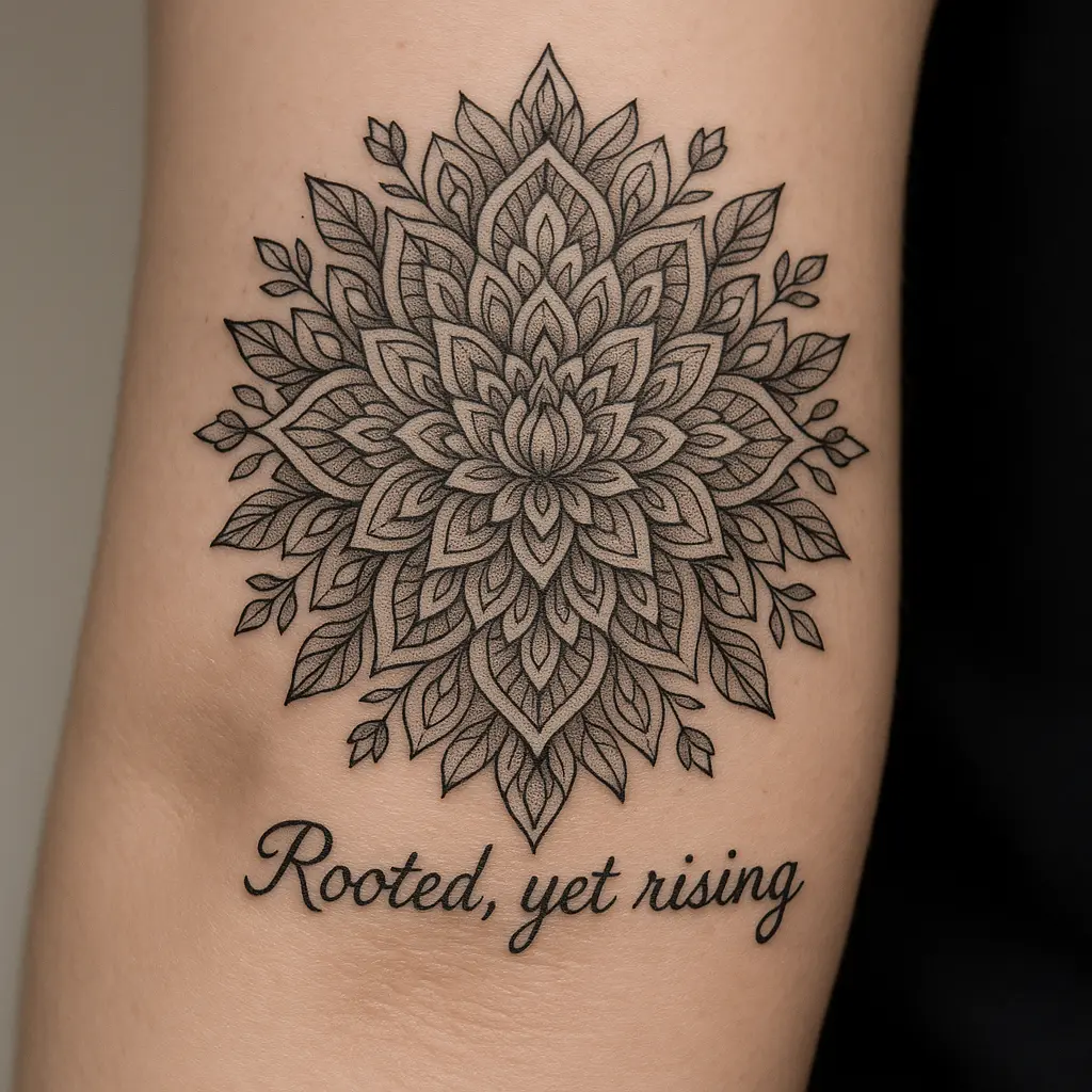 Intricate Floral Mandala Design