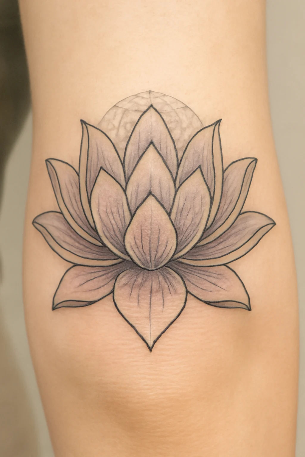 Intricate Lotus Pattern Elbow Design