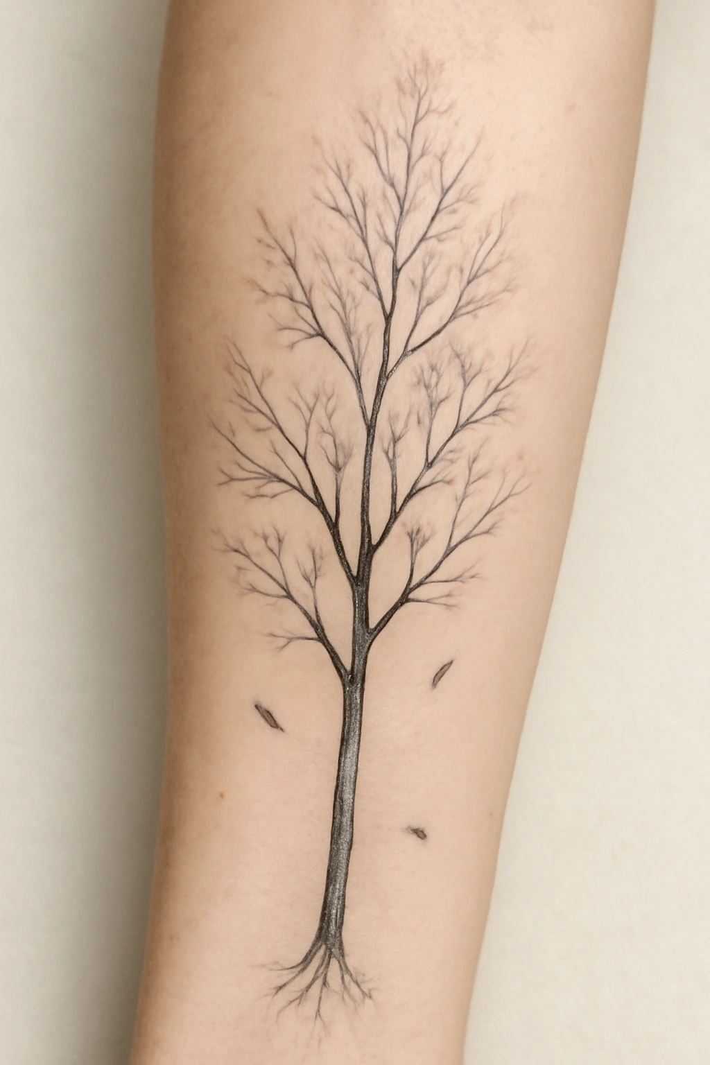 Intricate Tree Design on Arm — “Branch of Becoming”