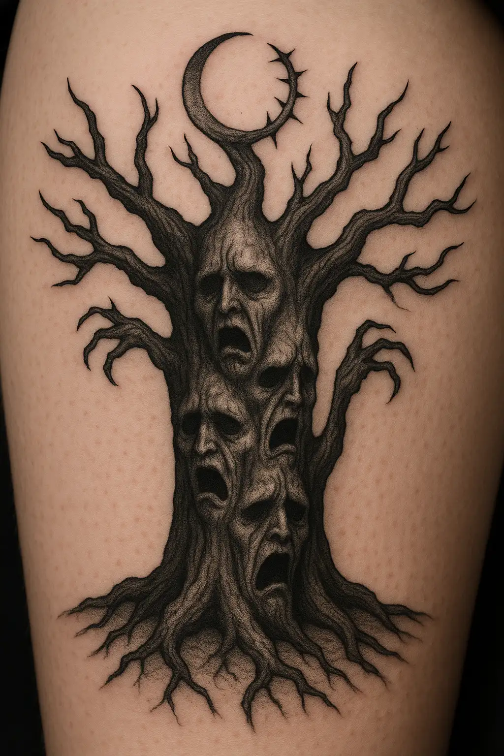 The Whispering Poison Tree Tattoo