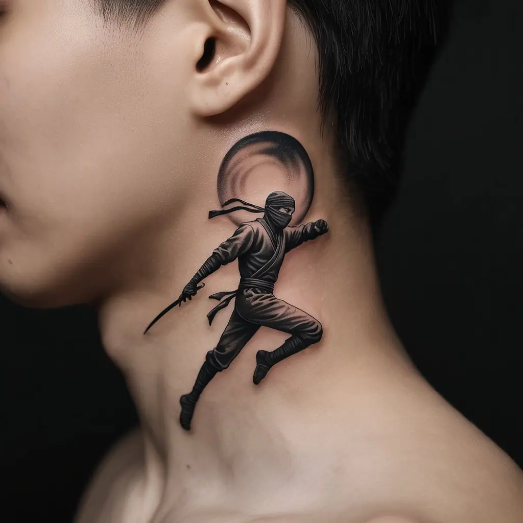 16. Ninja Warrior Tattoo