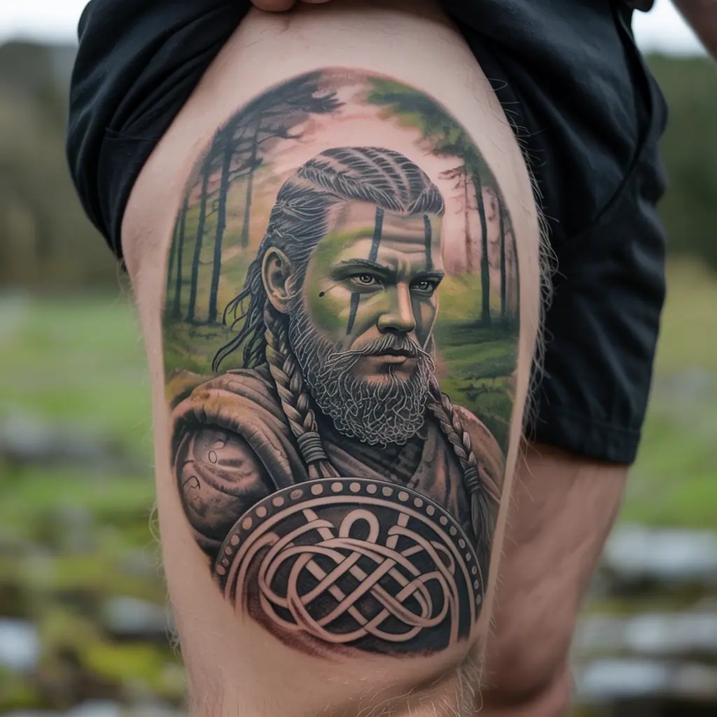 5. Celtic Warrior Tattoo