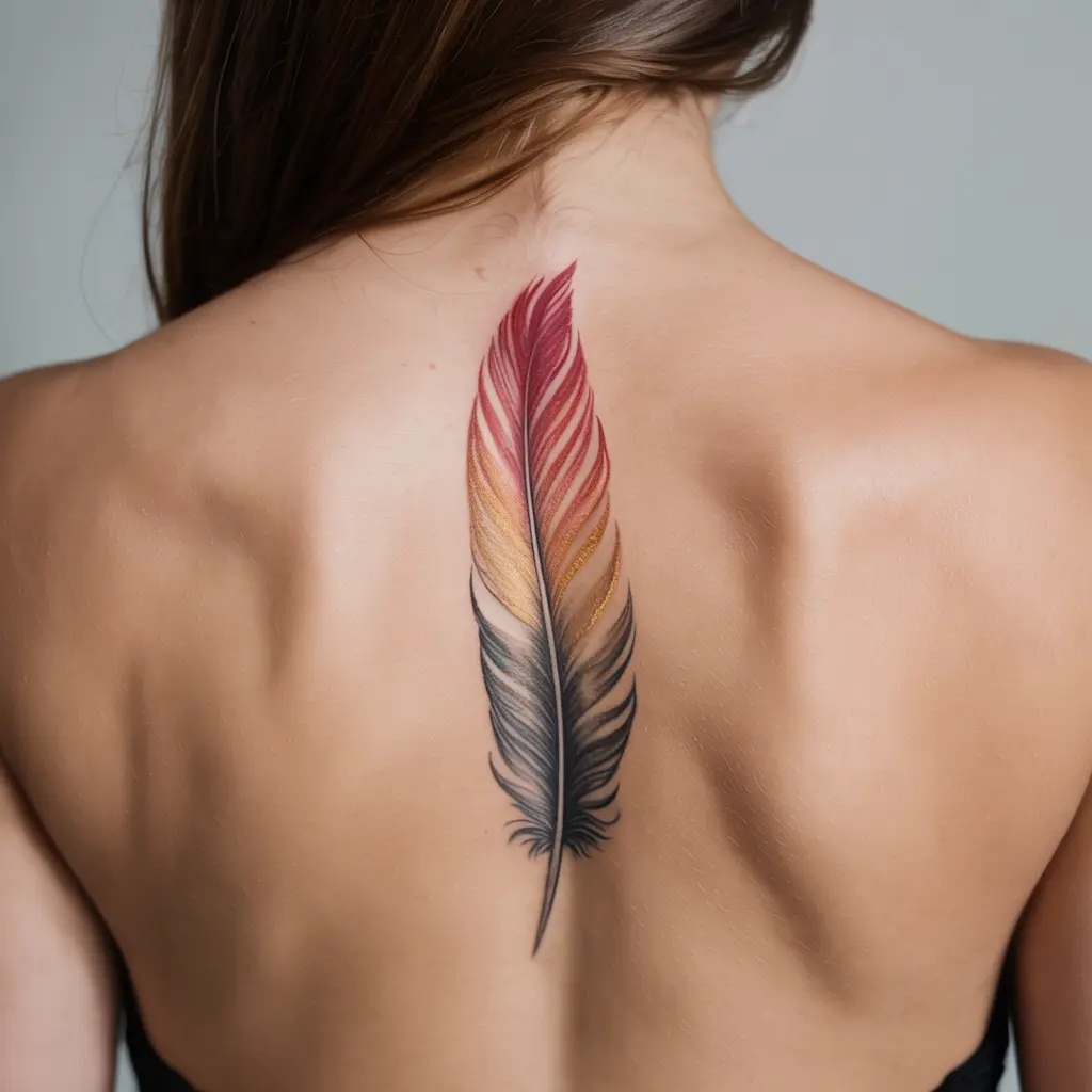 5. Phoenix Feather Design