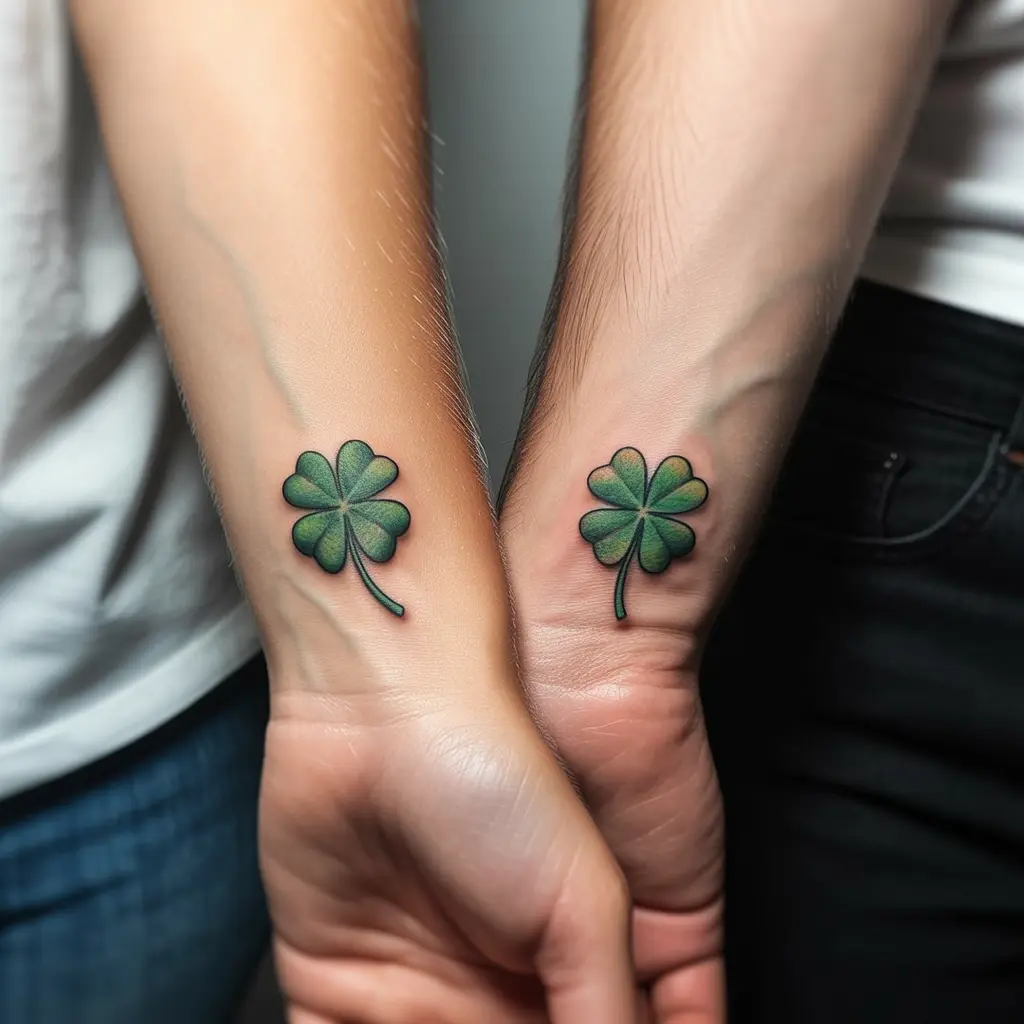 More Than Just Words – matching tattoos for best friends with puzzle pieces, infinity symbols, or meaningful phrases.


