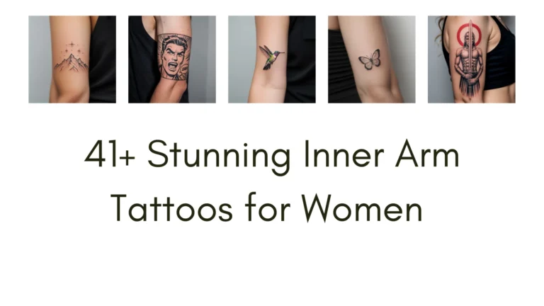41+ Stunning Inner Arm Tattoos for Women