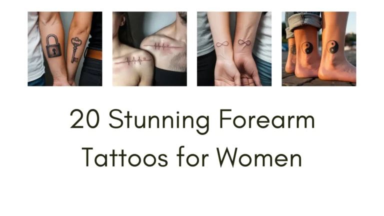 "Discover 20 stunning forearm tattoo ideas for women, from minimalist moon designs to bold phoenix tattoos. Find inspiration for your next ink with these unique forearm tattoos for women."